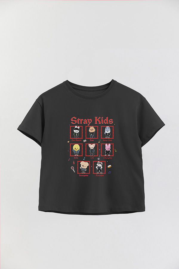 REMERA KID OVERSIZE STRAY KIDS 9