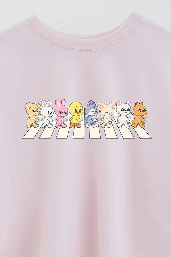 REMERA CROP ESTAMPADA STRAY KIDS 8