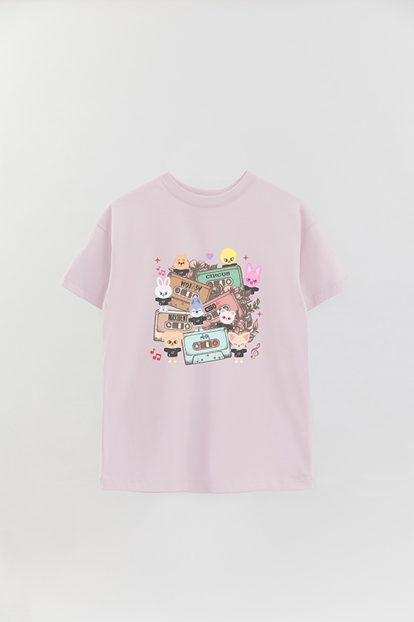 REMERA OVER ESTAMPADA STRAY KIDS 7