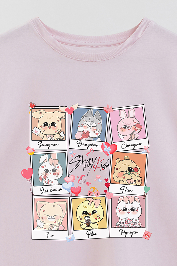 REMERA KID OVERSIZE STRAY KIDS 5