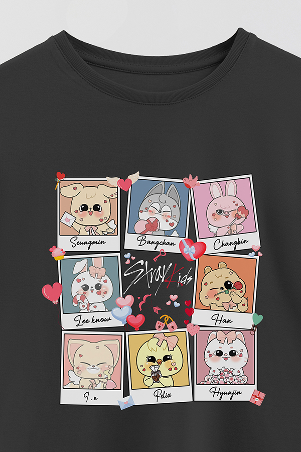 REMERA KID OVERSIZE STRAY KIDS 5
