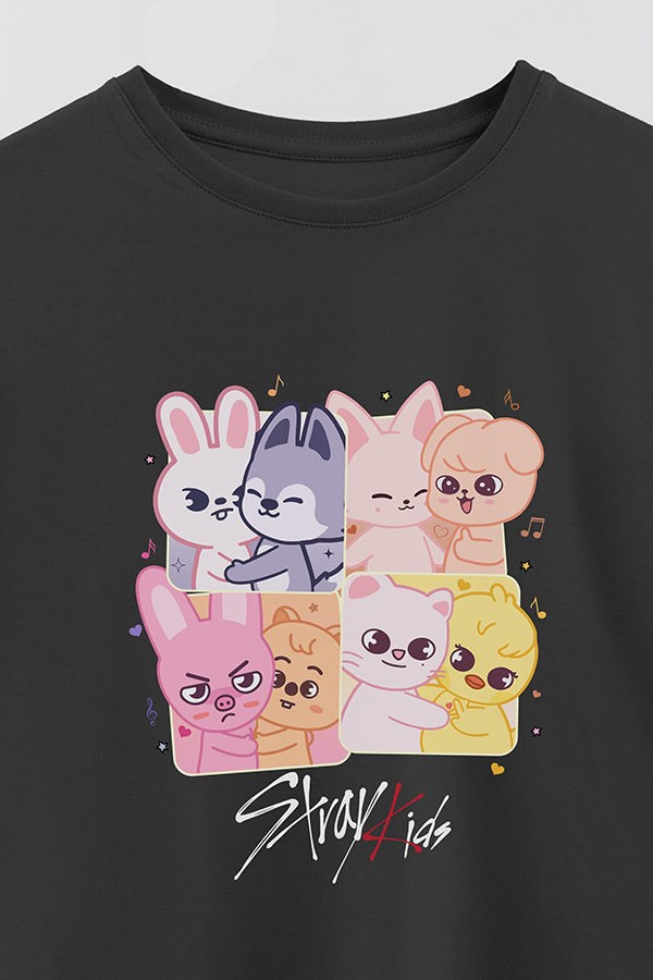 REMERA KID OVERSIZE STRAY KIDS 3