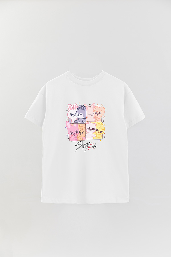 REMERA OVER ESTAMPADA STRAY KIDS 3