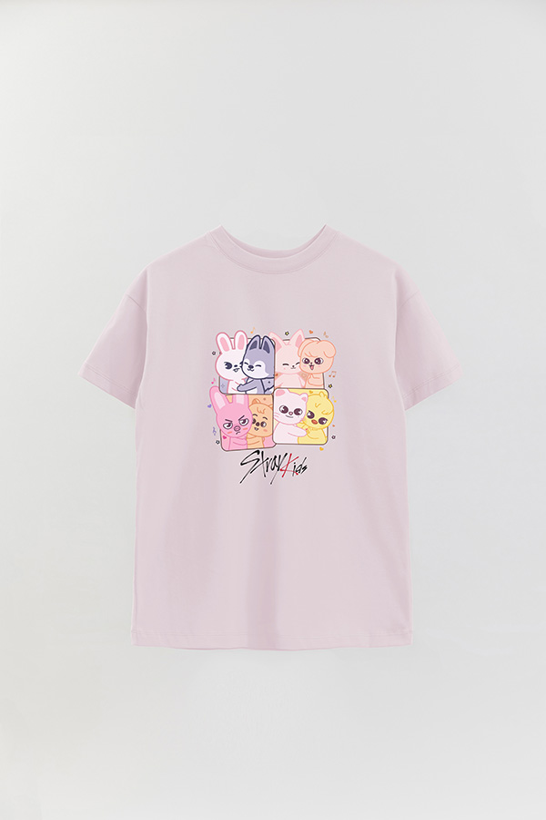 REMERA OVER ESTAMPADA STRAY KIDS 3