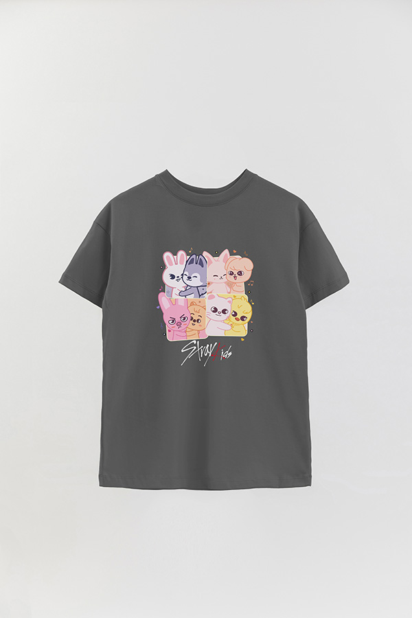 REMERA OVER ESTAMPADA STRAY KIDS 3