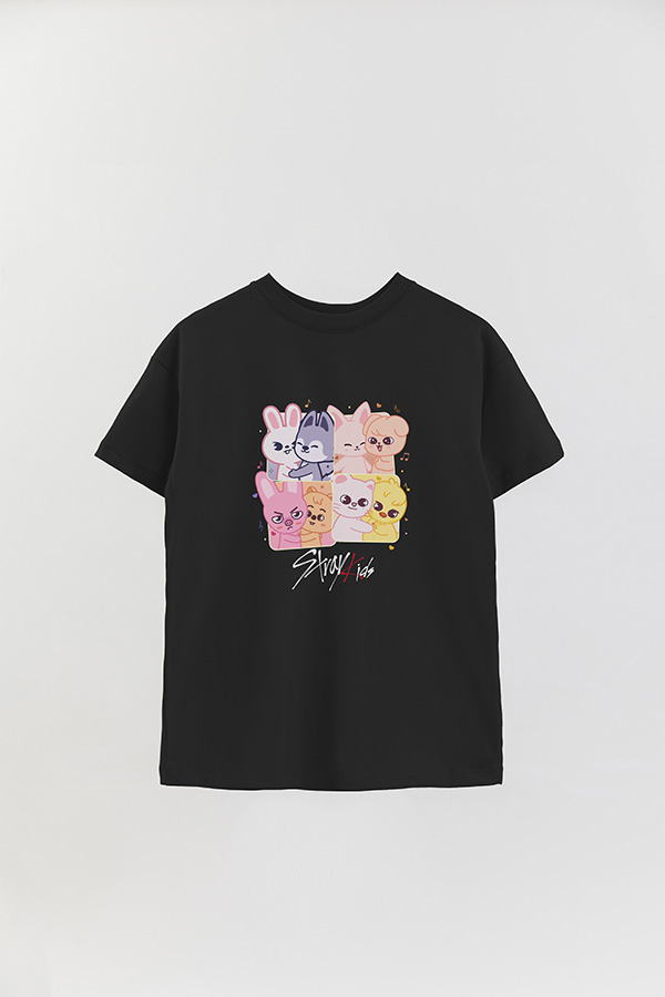 REMERA OVER ESTAMPADA STRAY KIDS 3