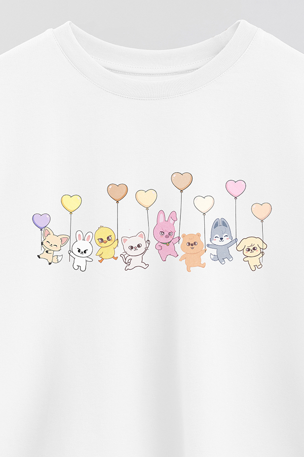 REMERA CROP ESTAMPADA STRAY KIDS 2