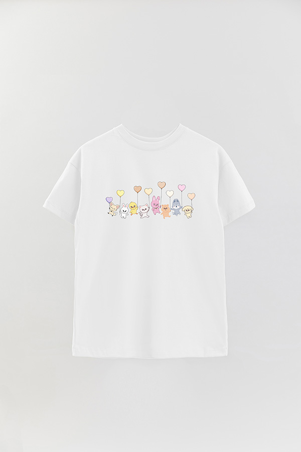 REMERA OVER ESTAMPADA STRAY KIDS 2