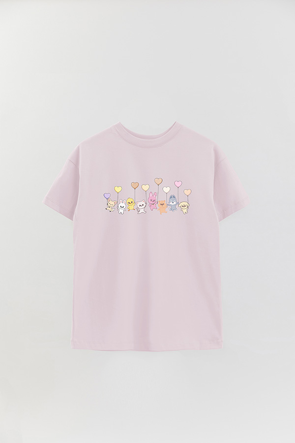 REMERA OVER ESTAMPADA STRAY KIDS 2