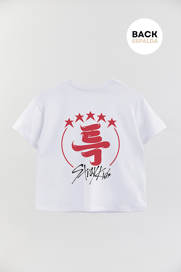 REMERA KID OVERSIZE STRAY KIDS FB TK