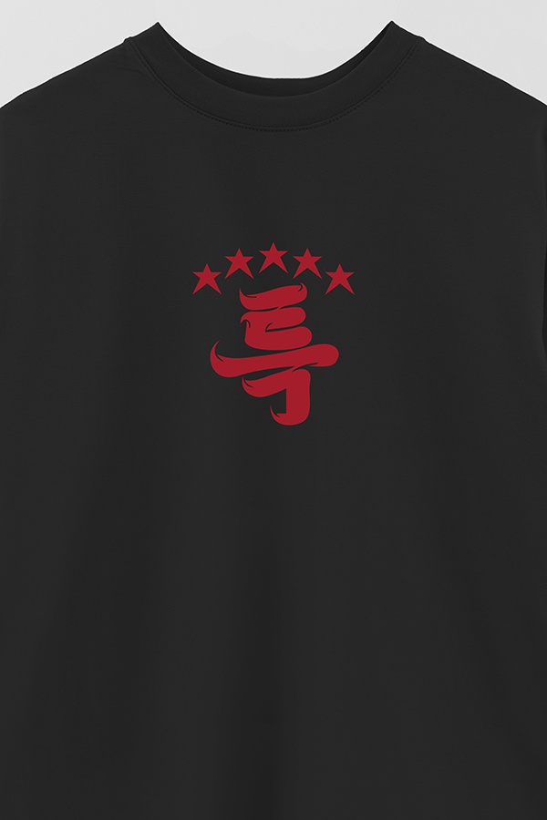 REMERA OVER ESTAMPADA STRAY KIDS FB TK