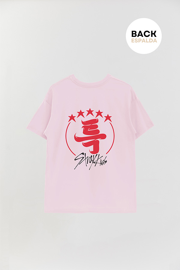 REMERA OVER ESTAMPADA STRAY KIDS FB TK