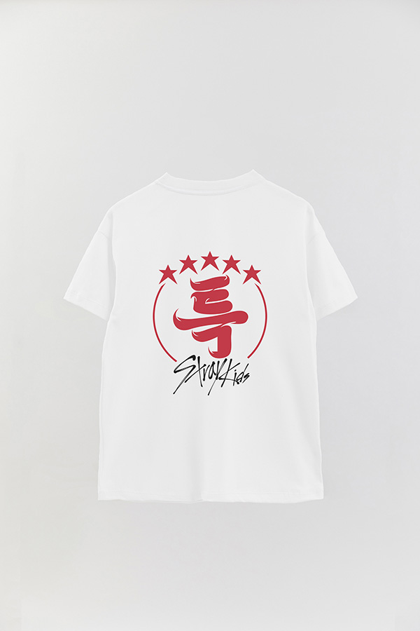 REMERA OVER ESTAMPADA STRAY KIDS FB TK
