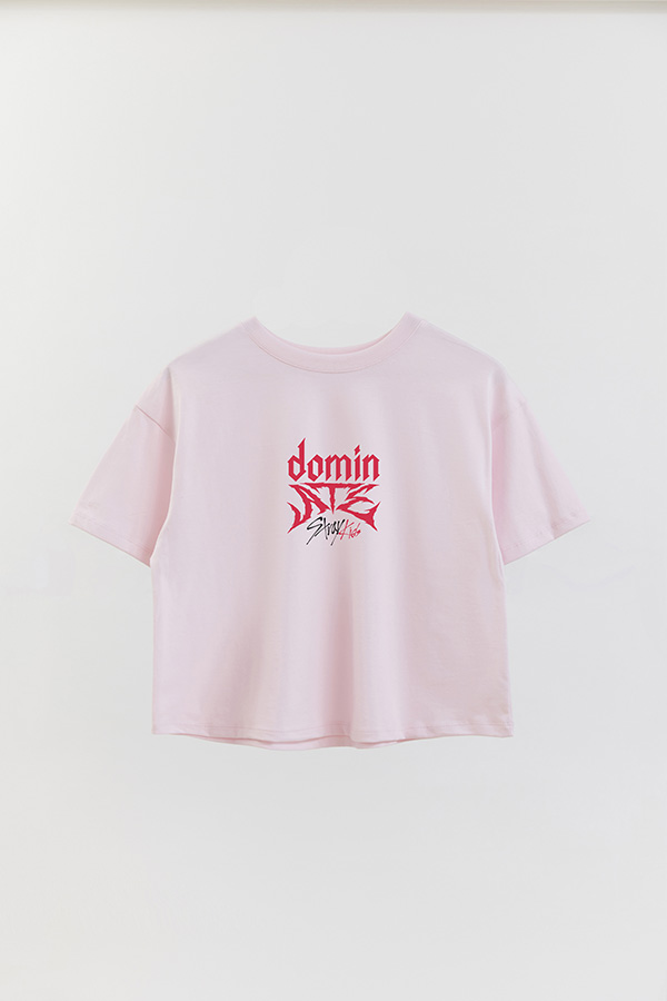 REMERA CROP ESTAMPADA STRAY KIDS FB DOMIN ATE