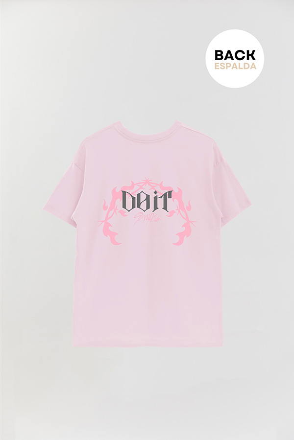 REMERA OVER ESTAMPADA STRAY KIDS FB DO IT 3