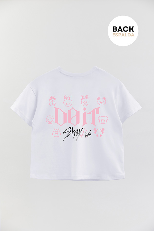 REMERA KID OVERSIZE STRAY KIDS FB DO IT 2