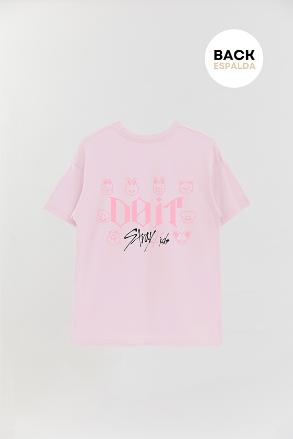 REMERA OVER ESTAMPADA STRAY KIDS FB DO IT 2