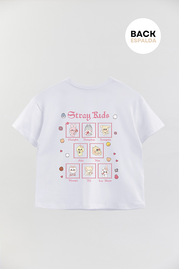 REMERA KID OVERSIZE STRAY KIDS FB CT