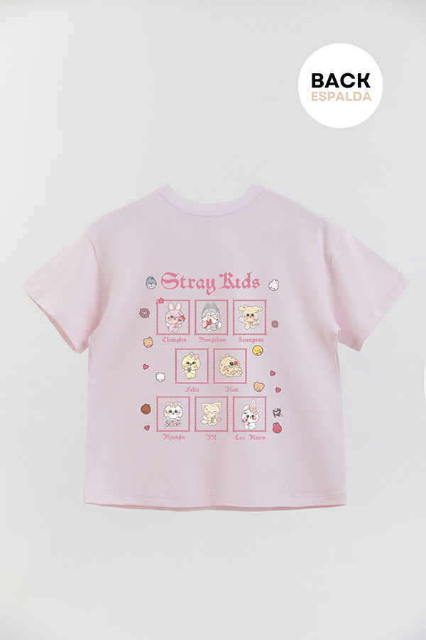 REMERA KID OVERSIZE STRAY KIDS FB CT