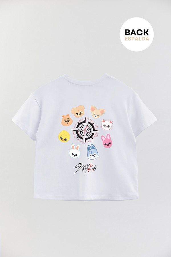 REMERA KID OVERSIZE STRAY KIDS FB CT2