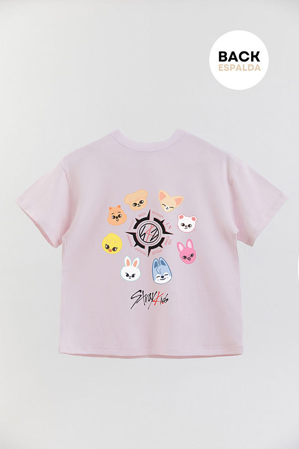 REMERA KID OVERSIZE STRAY KIDS FB CT2