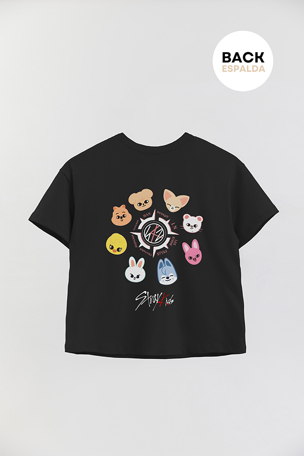 REMERA KID OVERSIZE STRAY KIDS FB CT2