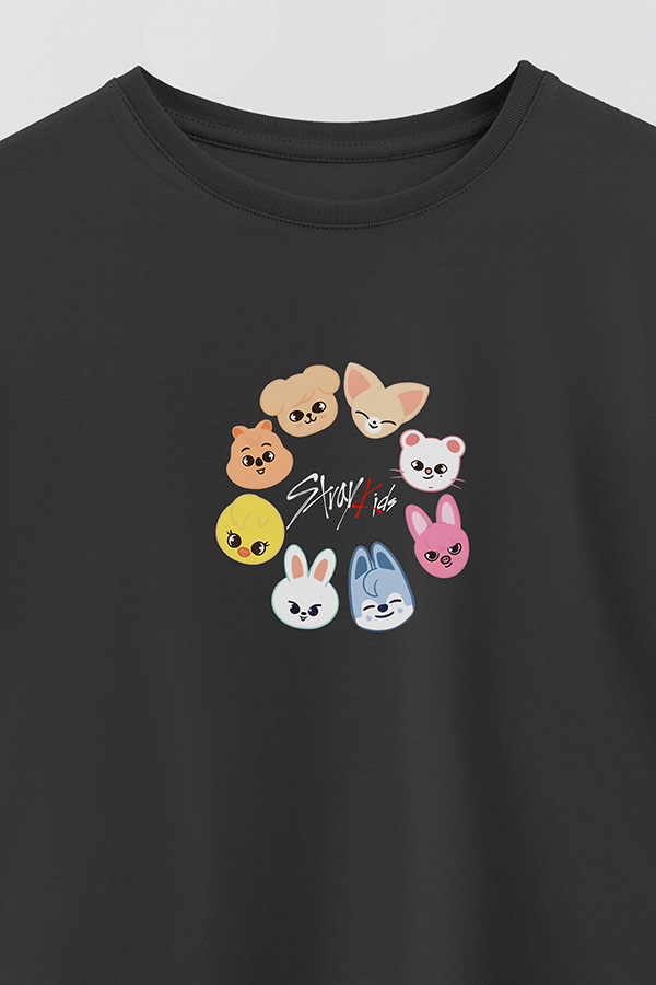 REMERA KID OVERSIZE STRAY KIDS FB CT2