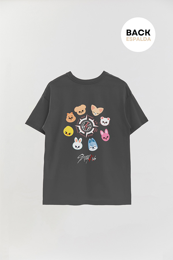 REMERA OVER ESTAMPADA STRAY KIDS FB CT2