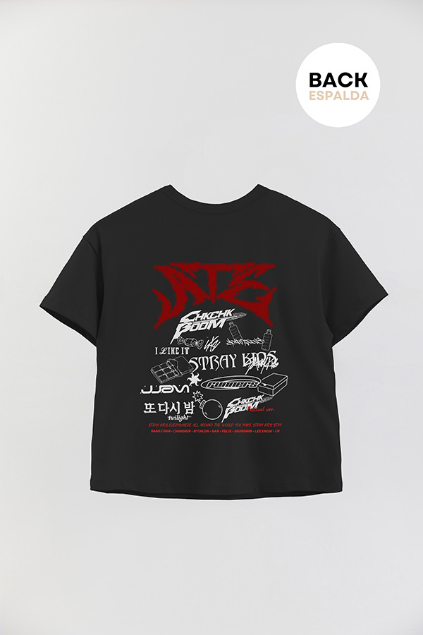 REMERA KID OVERSIZE STRAY KIDS FB ATE