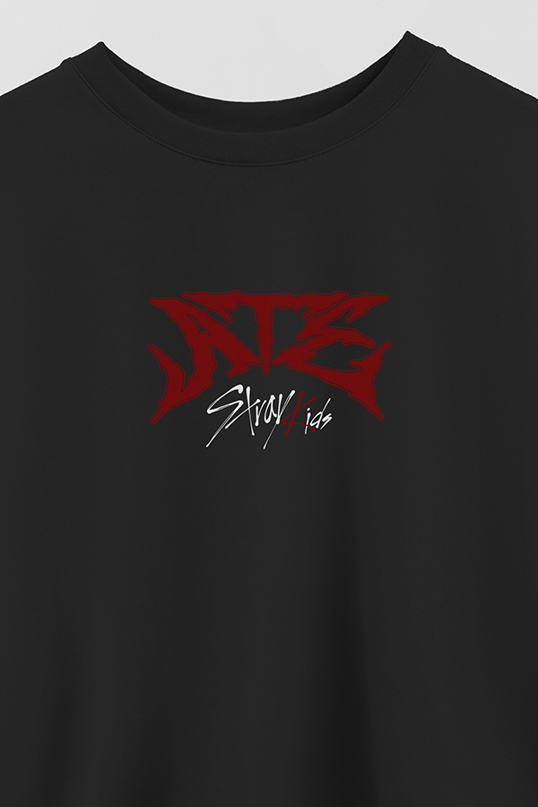 REMERA CROP ESTAMPADA STRAY KIDS FB ATE