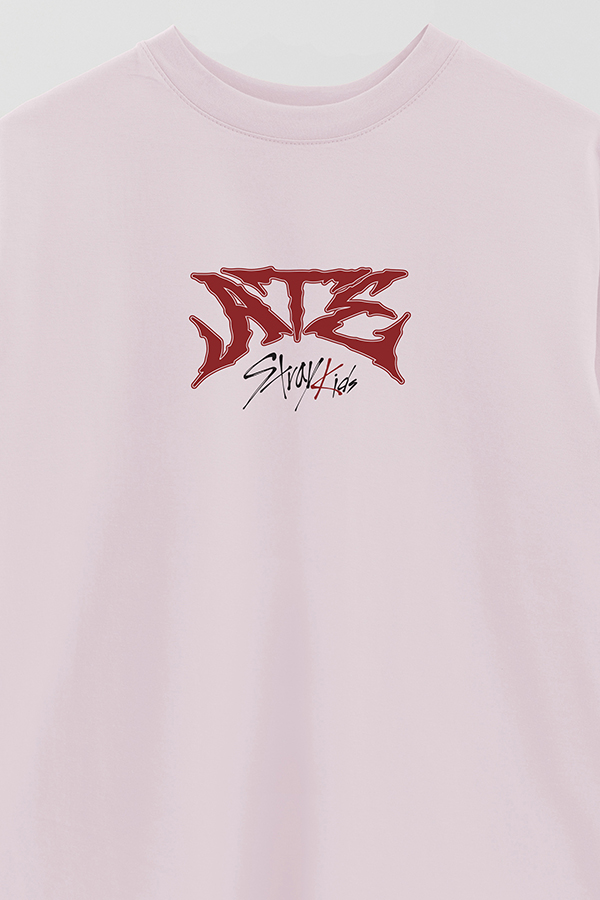 REMERA OVER ESTAMPADA STRAY KIDS FB ATE