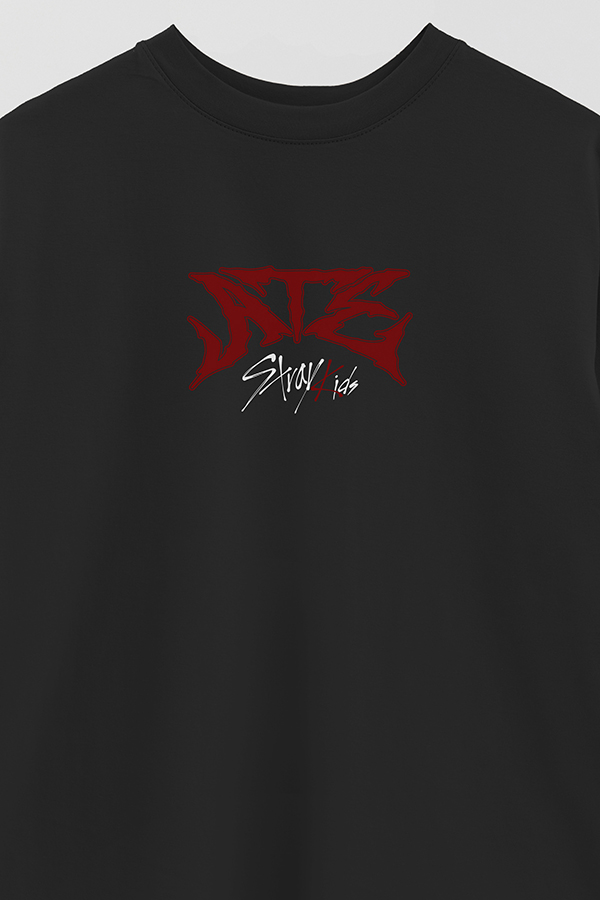 REMERA OVER ESTAMPADA STRAY KIDS FB ATE