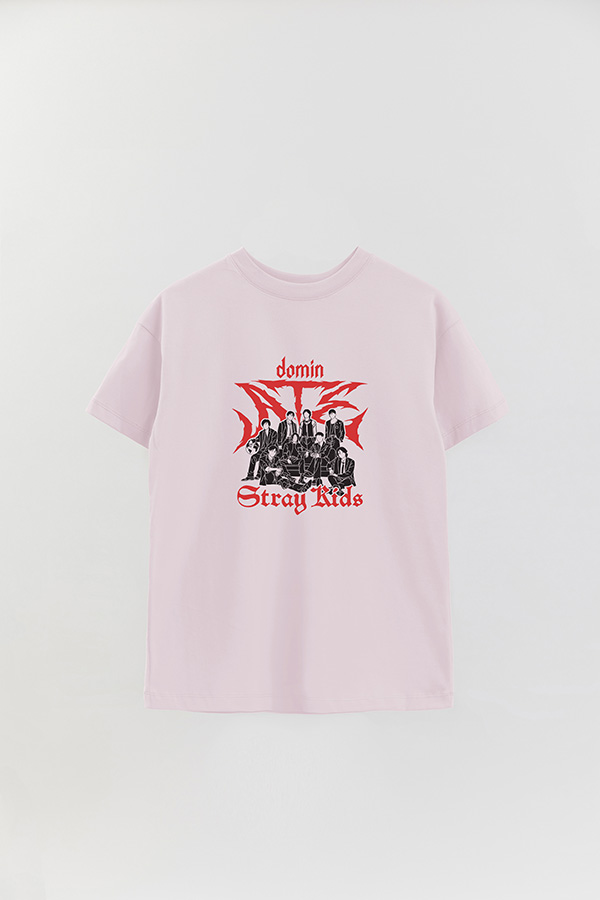 REMERA OVER ESTAMPADA STRAY KIDS DR4