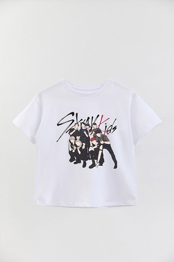 REMERA KID OVERSIZE STRAY KIDS DR3