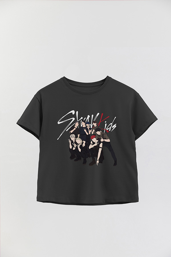 REMERA KID OVERSIZE STRAY KIDS DR3