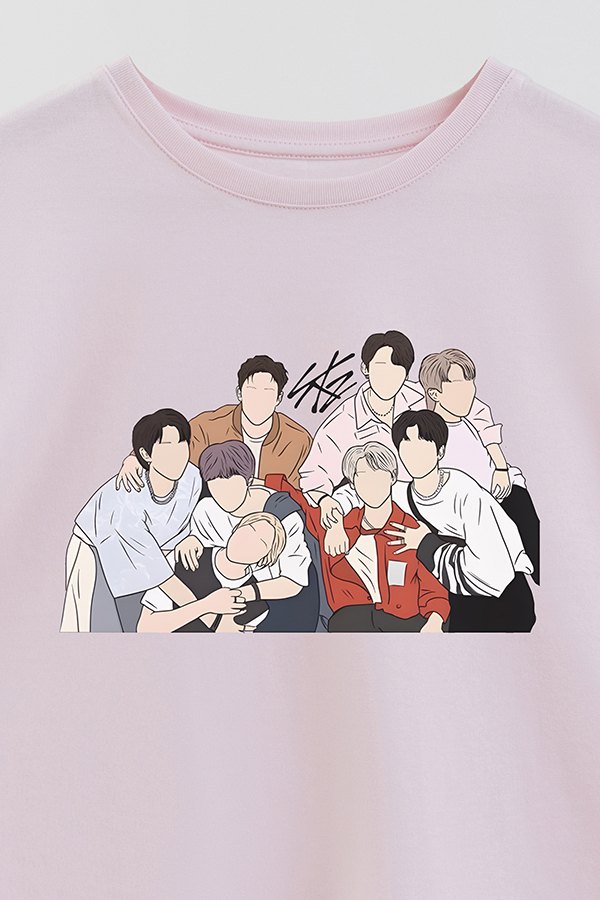 REMERA KID OVERSIZE STRAY KIDS DR2