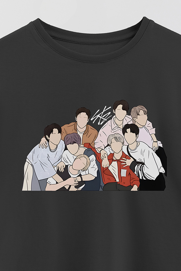 REMERA KID OVERSIZE STRAY KIDS DR2