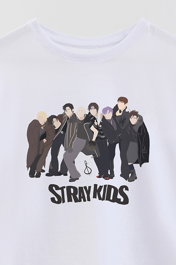 REMERA KID OVERSIZE STRAY KIDS DR1