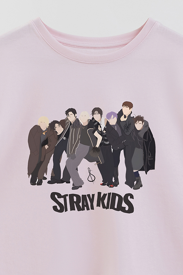 REMERA KID OVERSIZE STRAY KIDS DR1