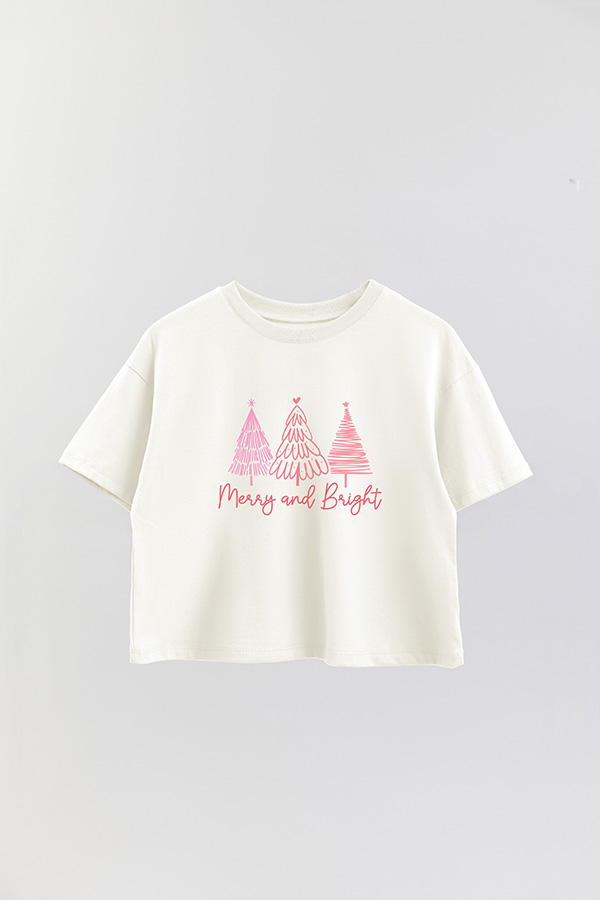 REMERA CROP MERRY AND BRIGHT 1