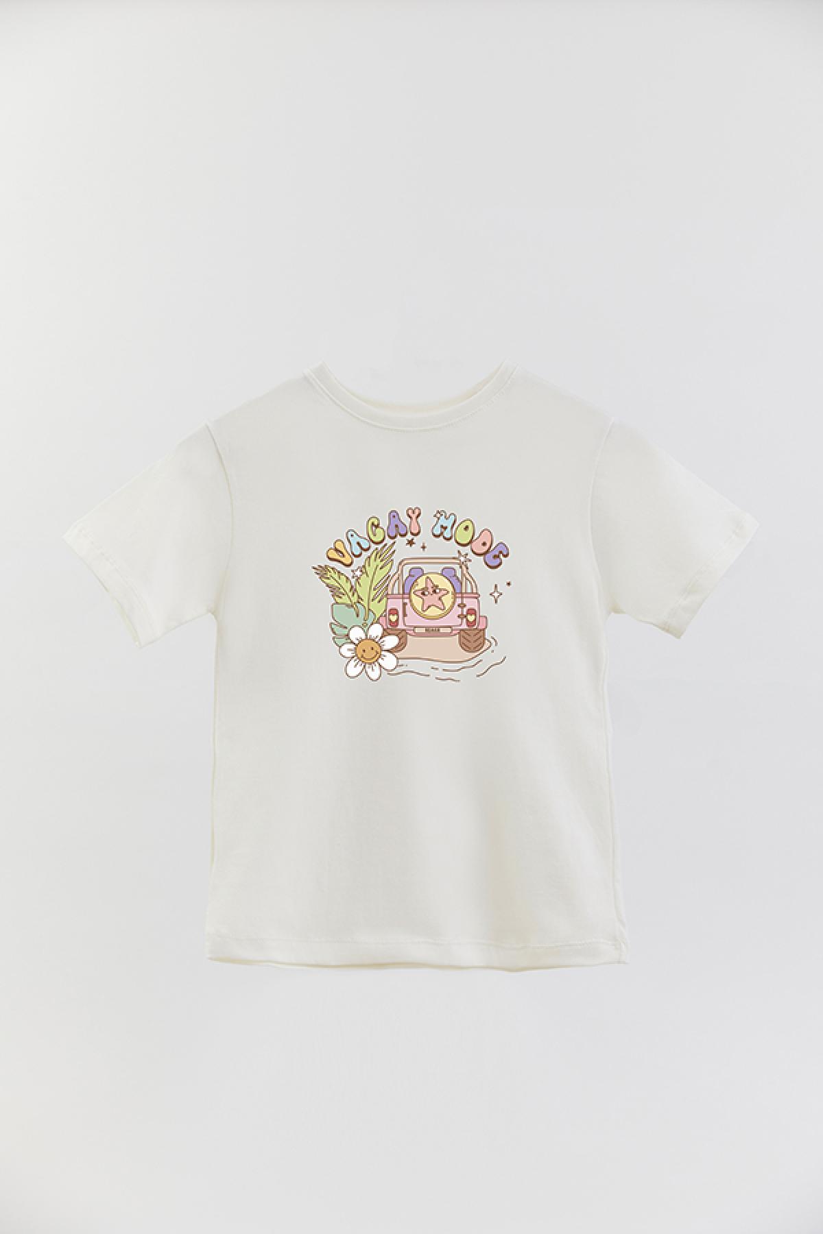 REMERA BASIC GIRL RT VACAY MODE