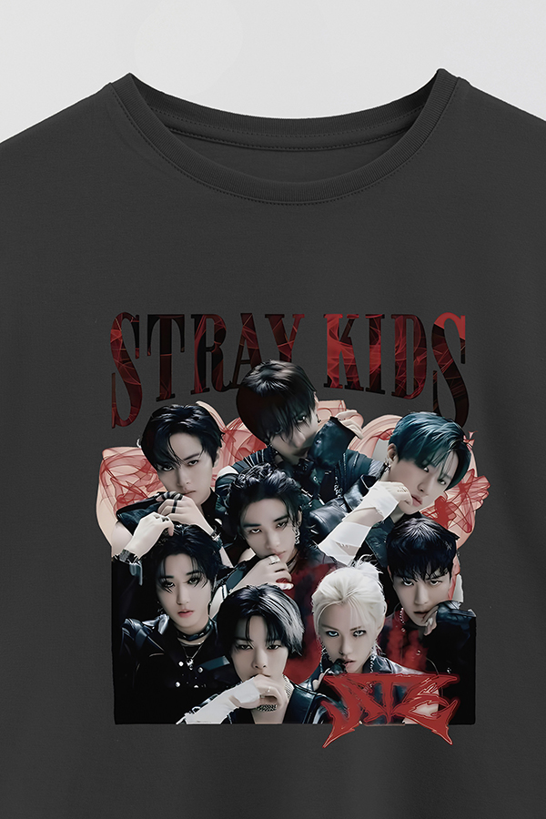 REMERA KID OVERSIZE STRAY KIDS BND4