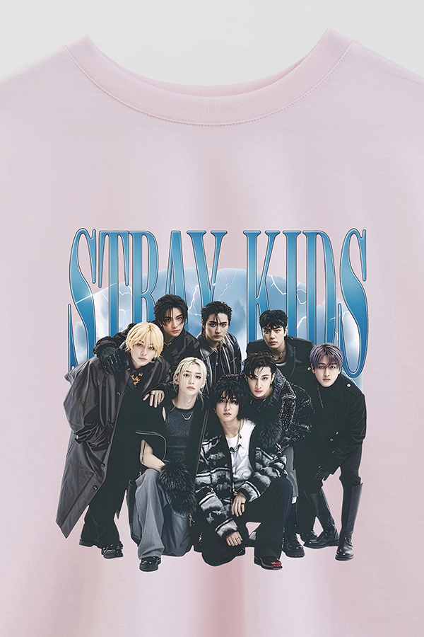 REMERA CROP ESTAMPADA STRAY KIDS BND3