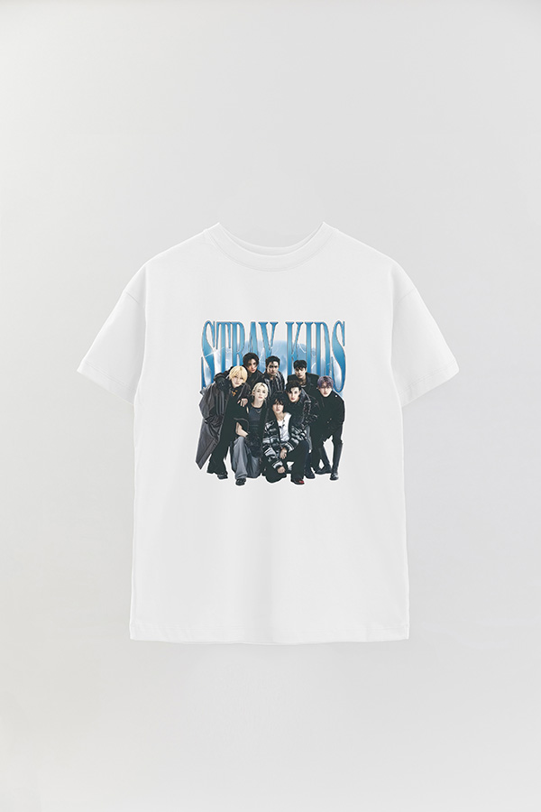 REMERA OVER ESTAMPADA STRAY KIDS BND3