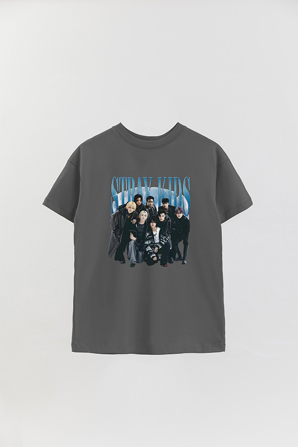 REMERA OVER ESTAMPADA STRAY KIDS BND3