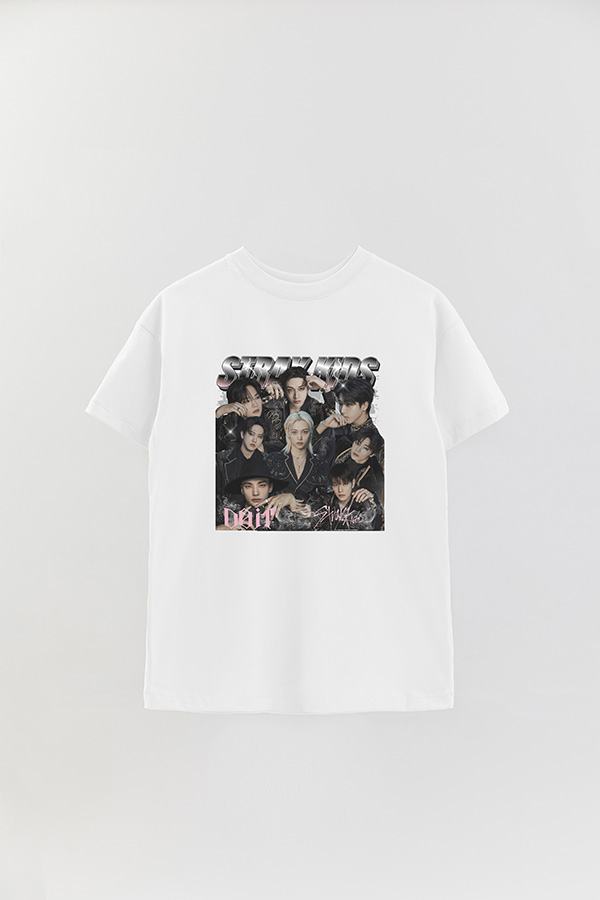 REMERA OVER ESTAMPADA STRAY KIDS BND2