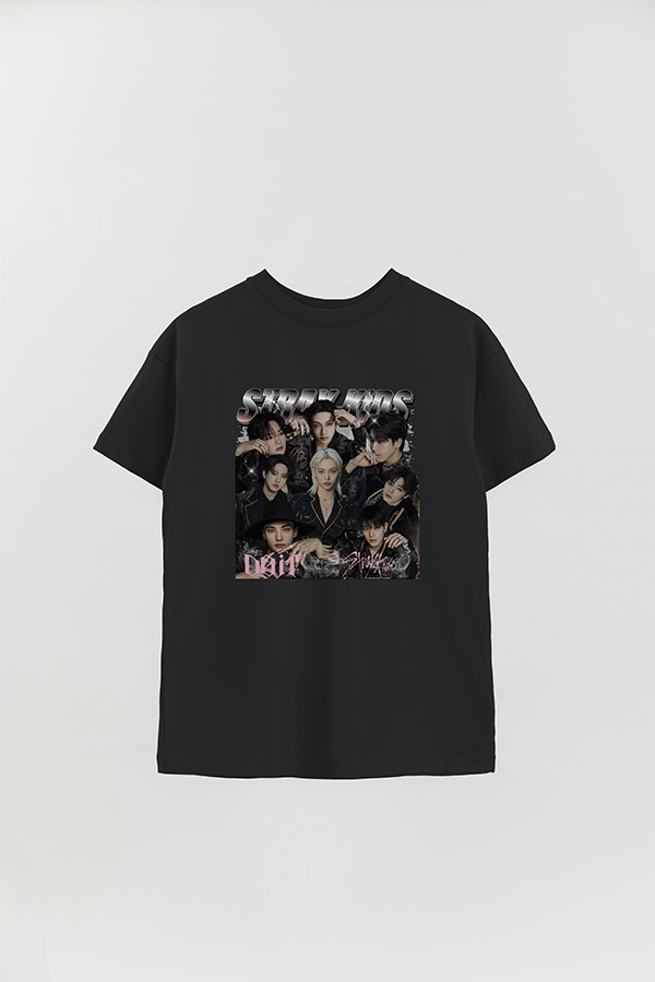 REMERA OVER ESTAMPADA STRAY KIDS BND2