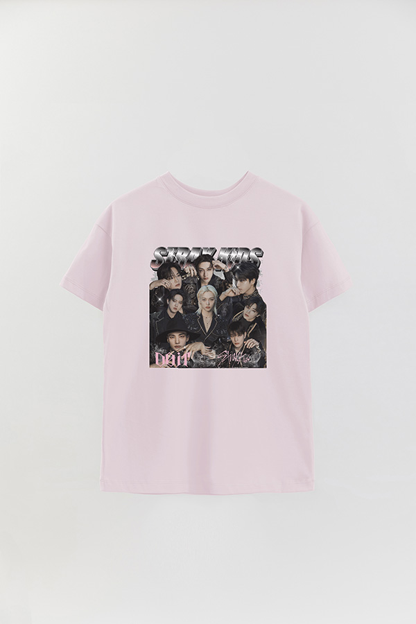 REMERA OVER ESTAMPADA STRAY KIDS BND2