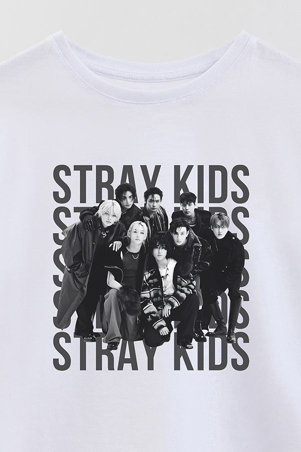 REMERA KID OVERSIZE STRAY KIDS BND1