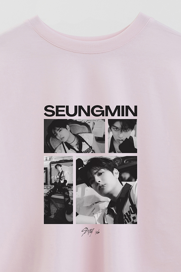 REMERA CROP ESTAMPADA STRAY KIDS SEUNGMIN